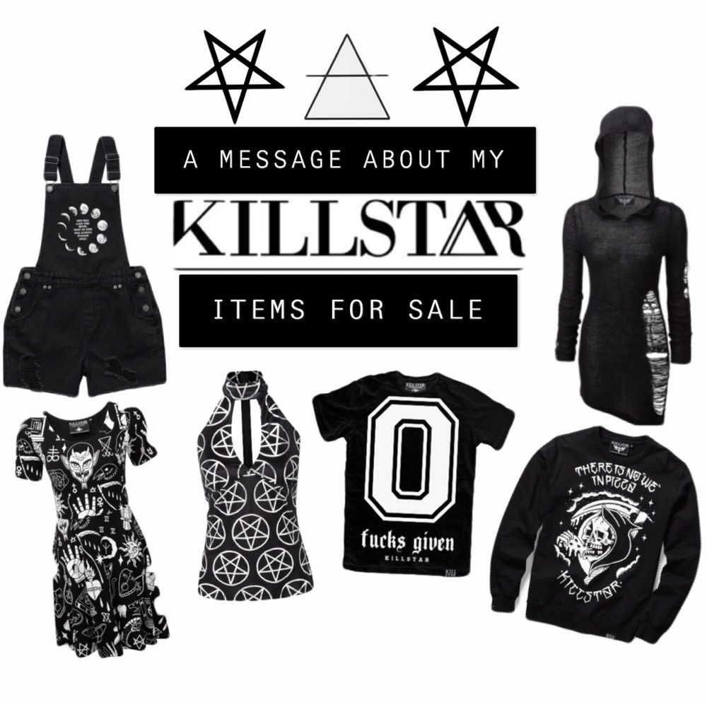 KILLSTAR ITEMS IN MY CLOSET—INFO